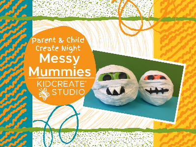 Parent & Child Create Night - Messy Mummies (5-12 Years)